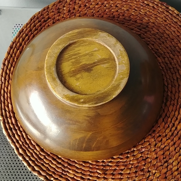 Vintage wooden bowl set - Picture 4 of 8